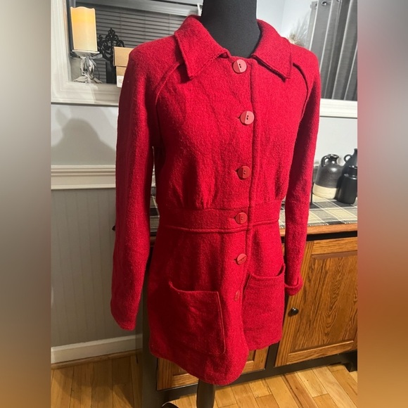 EUC-Sparrow Women’s Wool Jacket - Picture 2 of 7